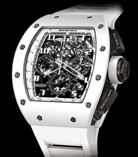 richard mille rep|Richard Mille watches white strap.